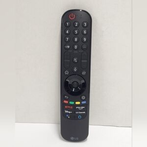 LG Magic Remote (MR21GA) with Netflix/Prime Keys for Select LG Smart TVs - Black